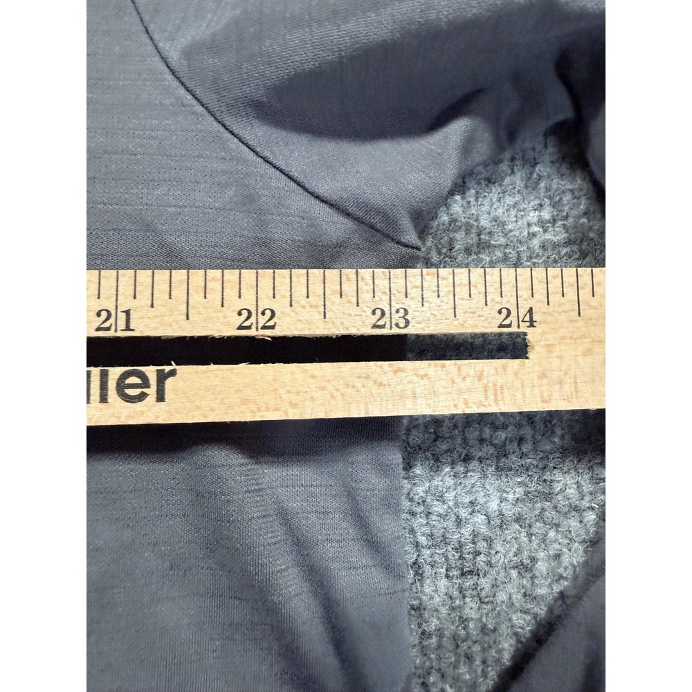 Travis Mathew Polo Shirt Mens XL Gray Long Sleeve Cotton Blend Golf Performance - Picture 3 of 7